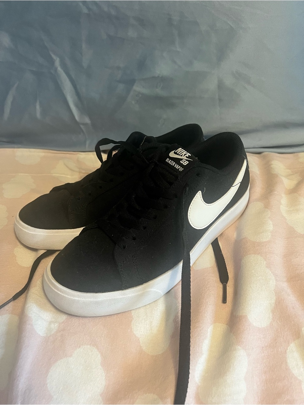 Nike SB Black Canvas Sneakers